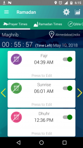 اسکرین شات 4 برنامه Prayer Times - Ramadan 2025