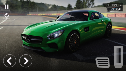 اسکرین شات بازی Drift Mercedes GT Simulator 1