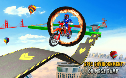 اسکرین شات بازی Ramp Bike Impossible Racing Game 5