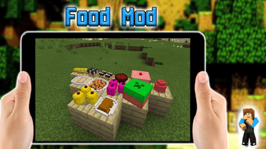 اسکرین شات برنامه Food Mod for Minecraft PE 8