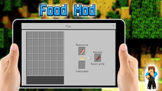 اسکرین شات برنامه Food Mod for Minecraft PE 5