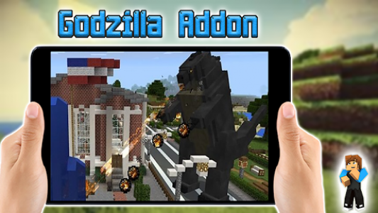 اسکرین شات برنامه Godzilla Mod for Minecraft PE 7