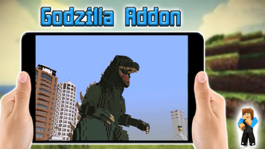 اسکرین شات برنامه Godzilla Mod for Minecraft PE 4