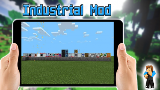 اسکرین شات برنامه Industrial Craft Mod for Minecraft PE 5