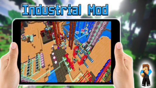 اسکرین شات برنامه Industrial Craft Mod for Minecraft PE 3