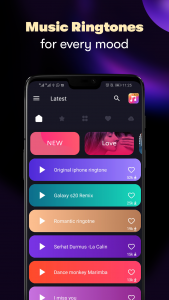 اسکرین شات 7 برنامه Music Ringtones 2025