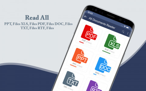 اسکرین شات برنامه All Document Reader and Viewer 5
