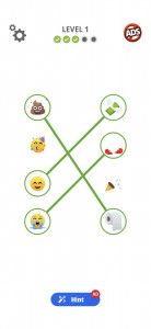 اسکرین شات 1 بازی Emoji Match & Connect