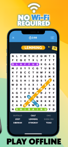 اسکرین شات 4 بازی Infinite Word Search Puzzles