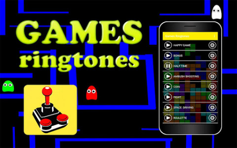 اسکرین شات برنامه Games Ringtones - Cool Video Box Sounds & Effects 4