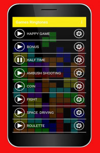 اسکرین شات 2 برنامه Games Ringtones Sounds Effects