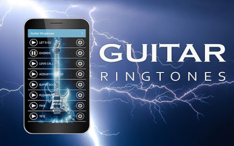 اسکرین شات برنامه Guitar Ringtones 4