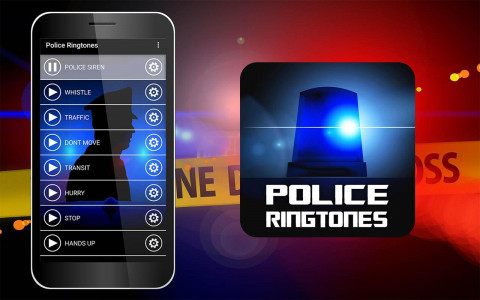 اسکرین شات برنامه Police Ringtones & Sounds 6