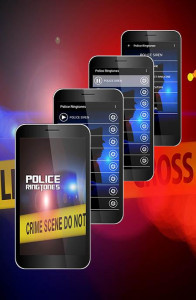 اسکرین شات 1 برنامه Police Ringtones & Sounds