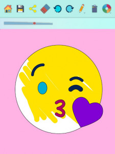 اسکرین شات برنامه My Emoji Coloring Book Game – Paint Emojis 8