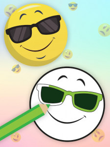 اسکرین شات برنامه My Emoji Coloring Book Game – Paint Emojis 6
