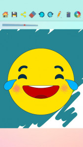 اسکرین شات برنامه My Emoji Coloring Book Game – Paint Emojis 3