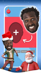اسکرین شات برنامه Your Elf Dance - Xmas face app 3