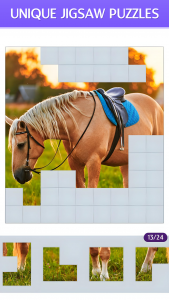 اسکرین شات 2 بازی Stripes: Jigsaw Puzzles