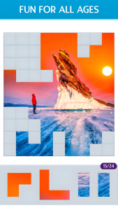 اسکرین شات 4 بازی Stripes: Jigsaw Puzzles
