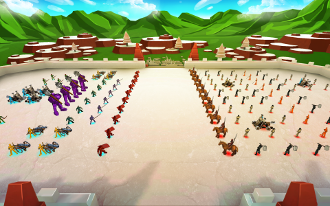 اسکرین شات 1 بازی Epic Battle Simulator
