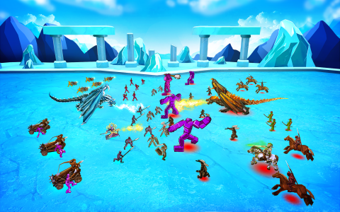اسکرین شات 4 بازی Epic Battle Simulator