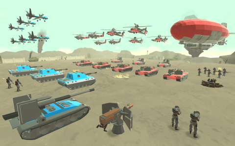 اسکرین شات 1 بازی Army Battle Simulator