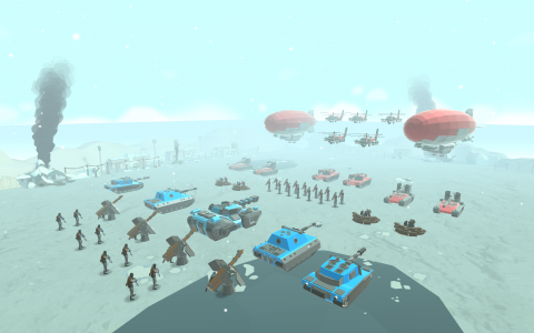 اسکرین شات 2 بازی Army Battle Simulator