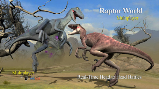 اسکرین شات بازی Raptor World Multiplayer 2