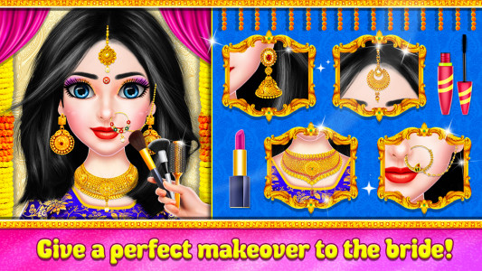 اسکرین شات برنامه Indian Wedding Stylist Girl 1