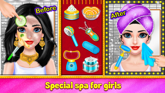 اسکرین شات برنامه Indian Wedding Stylist Girl 2