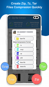 اسکرین شات برنامه RAR Extractor: Zip, Unzip 5