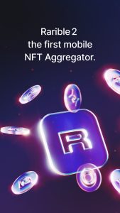 اسکرین شات برنامه Rarible: NFT Aggregator 1