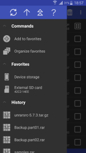 اسکرین شات 8 برنامه رار (winrar)