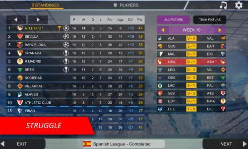 اسکرین شات بازی Mobile Soccer League 8