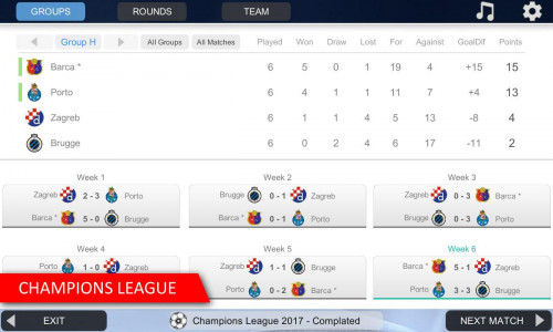 اسکرین شات بازی Mobile Soccer League 6