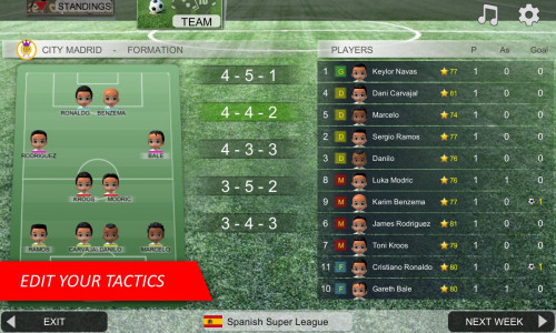 اسکرین شات بازی Mobile Soccer League 4