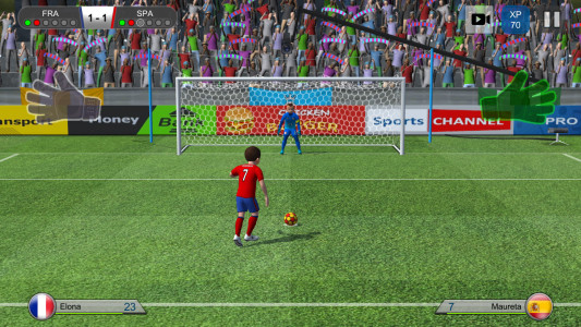 اسکرین شات بازی Pro Kick Soccer 1