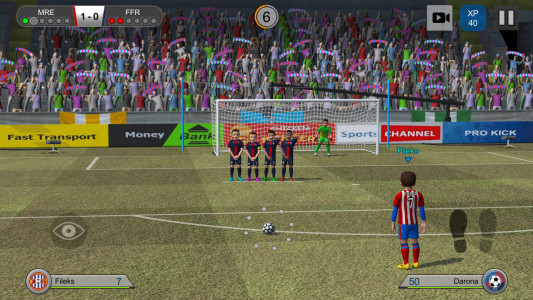 اسکرین شات بازی Pro Kick Soccer 2