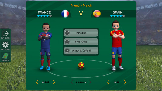 اسکرین شات بازی Pro Kick Soccer 3