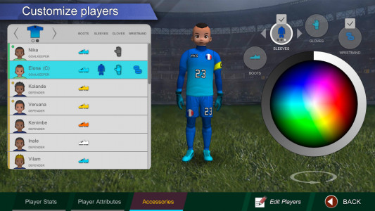 اسکرین شات بازی Pro Kick Soccer 4