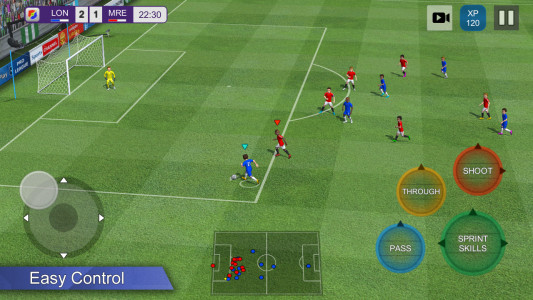 اسکرین شات بازی Pro League Soccer 1