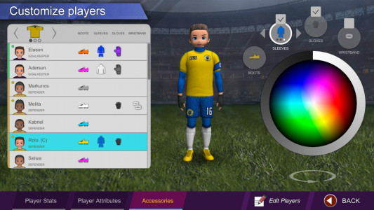 اسکرین شات بازی Pro League Soccer 4