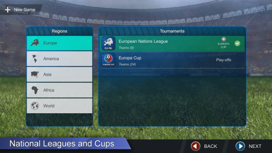 اسکرین شات بازی Pro League Soccer 7