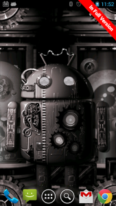 اسکرین شات برنامه Steampunk Droid Fear Lab Free 6