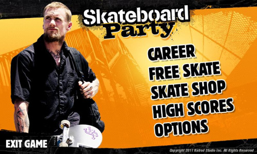 اسکرین شات 1 بازی Mike V: Skateboard Party