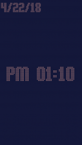 اسکرین شات 4 برنامه night talking clock