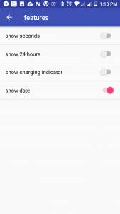 اسکرین شات 6 برنامه night talking clock