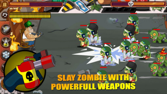 اسکرین شات بازی Fat Man Vs Zombies - Defence Battle PVZ4 3