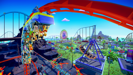 اسکرین شات 1 بازی Real Coaster: Idle Game